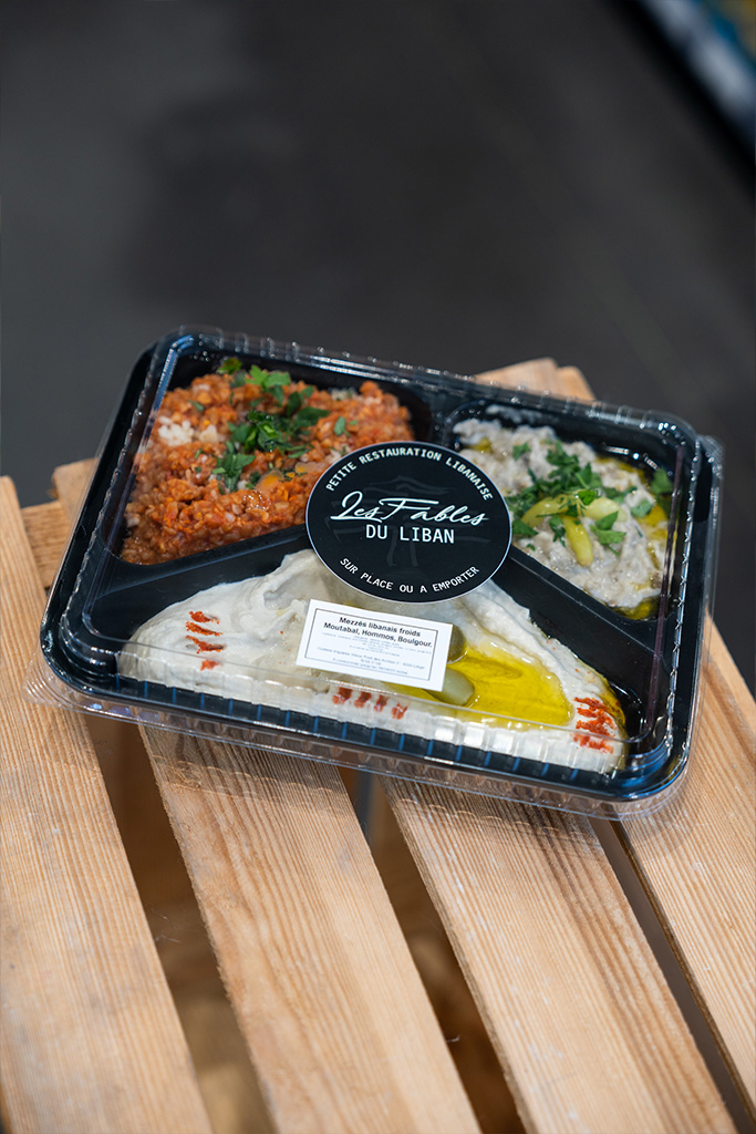 Plats préparés Les Fables du Liban disponibles chez Uhoda L'Épicerie